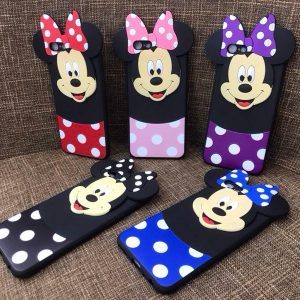 Cute Girlish Mickey Mouse Back Cover Case