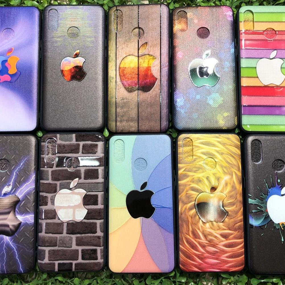 New Apple Print Back Cover For All Model Cell To Phone