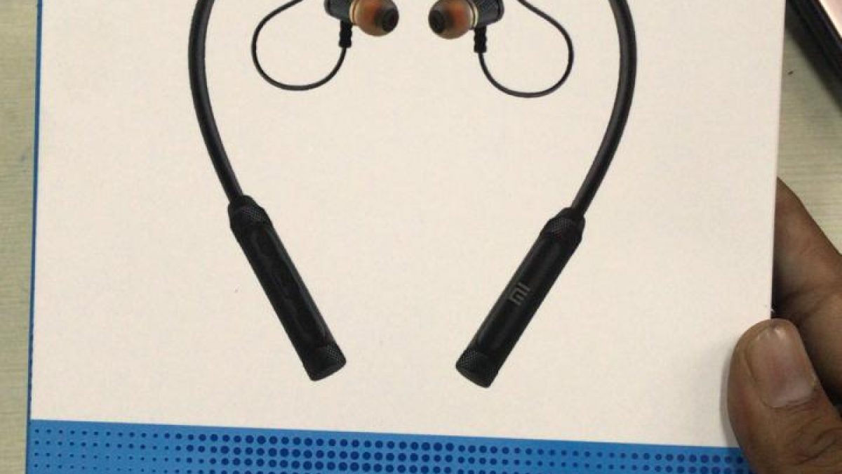 Xiaomi mi best sale neckband earphones