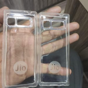 Transparent Back Covers for Jio