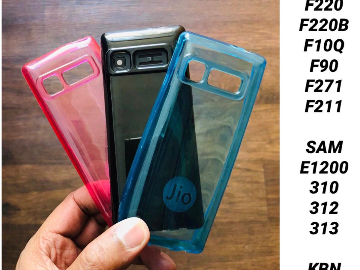 Best 7D Color Transparent Back Covers For Jio Cell To Phone