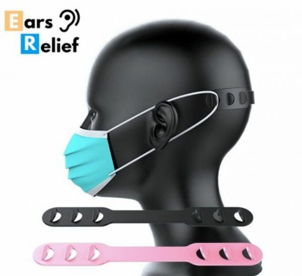 face mask strap holder