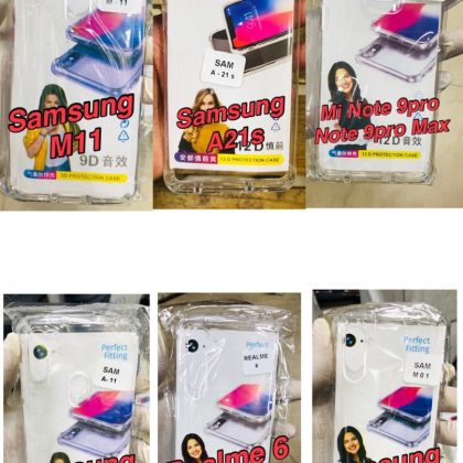 Soft Silicone TPU Transparent Back Case Cover