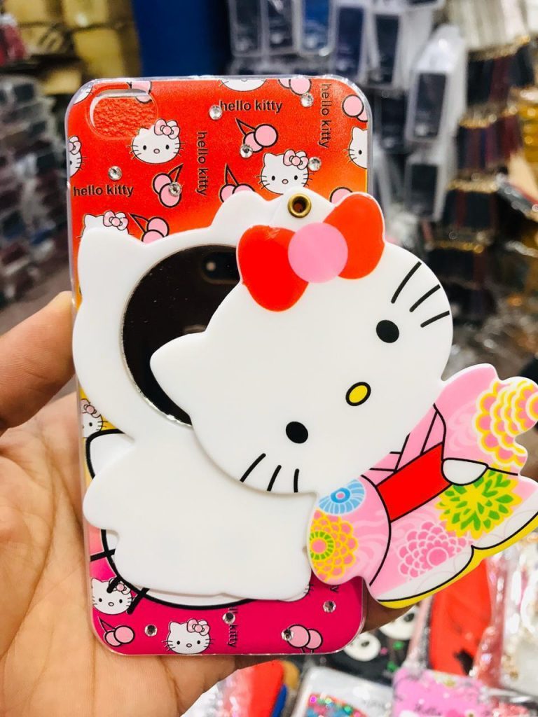 Fancy Mobile Back Cover For Girls Wholesaler No 1 Mirror Kitty Phone