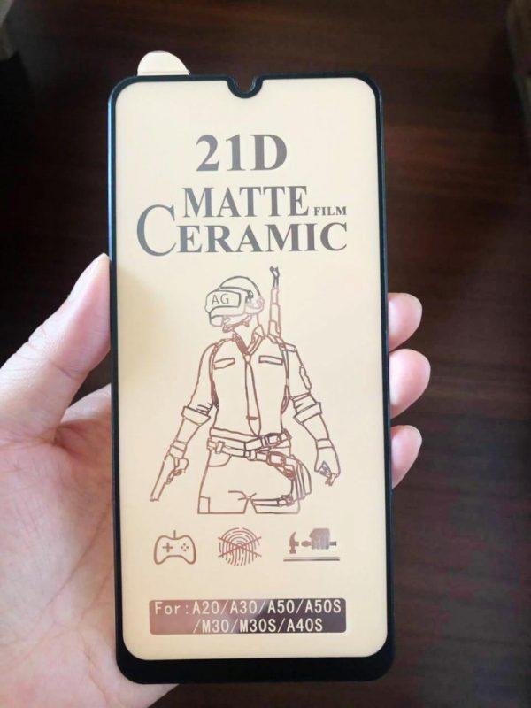 21D Ceramic Matte Tempered Glass