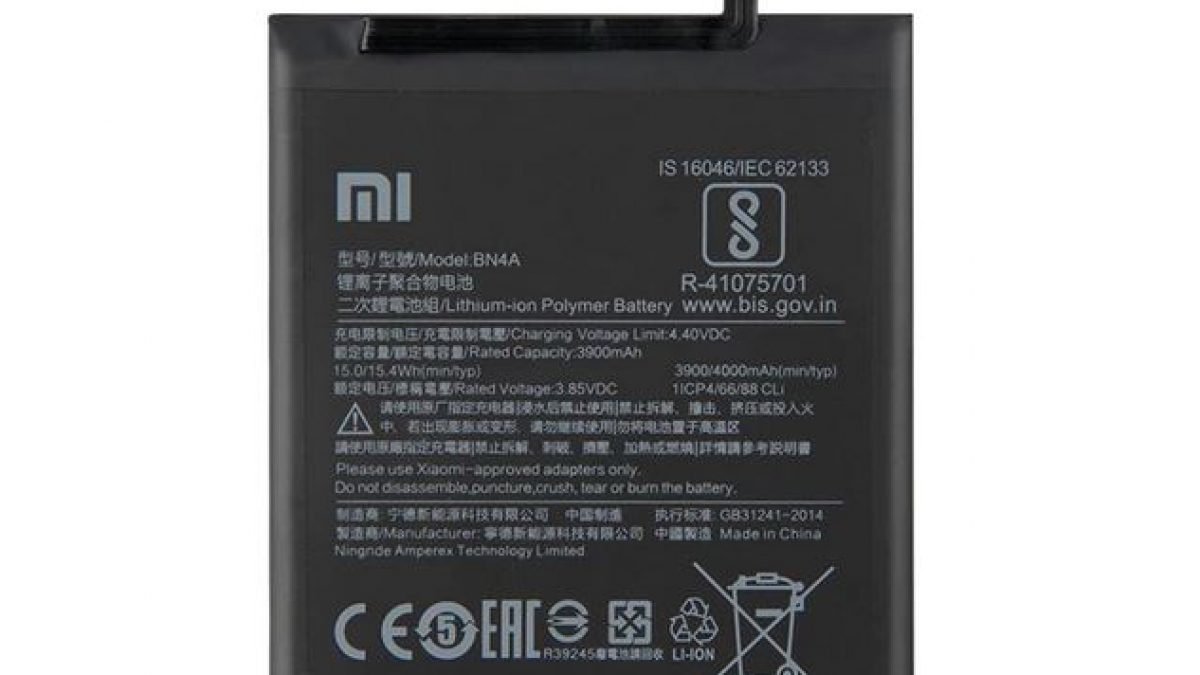 Batería Xiaomi Redmi Note 7 BN4A (Original) - Klicfon