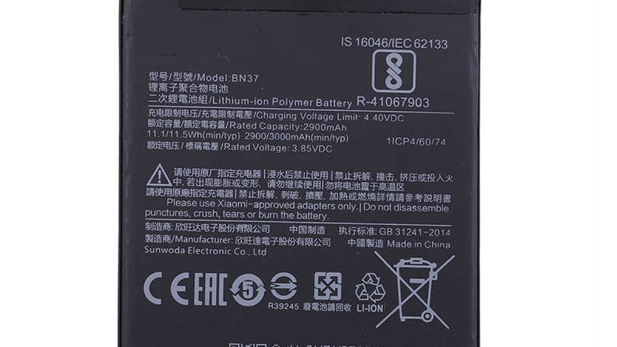 Batterie De Remplacement PREMIUM Pour Xiaomi Redmi 6 Et Redmi 6A - Neuf Sous Blister