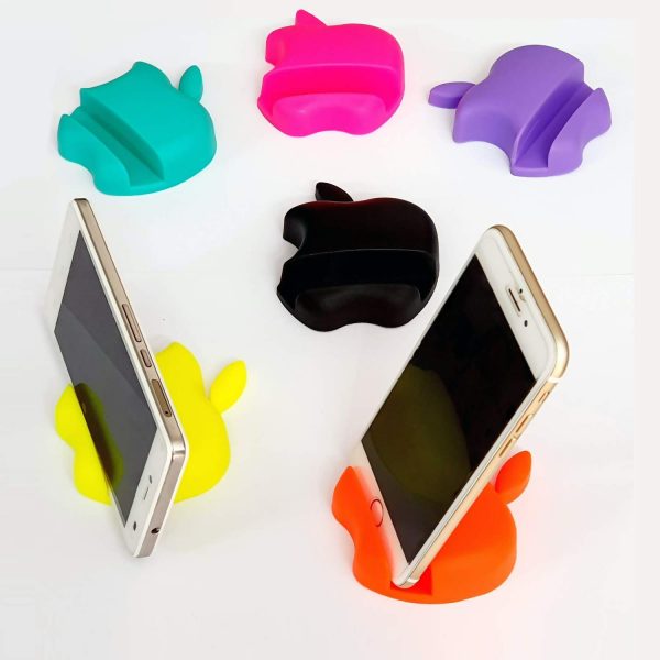 apple shape mobile stand