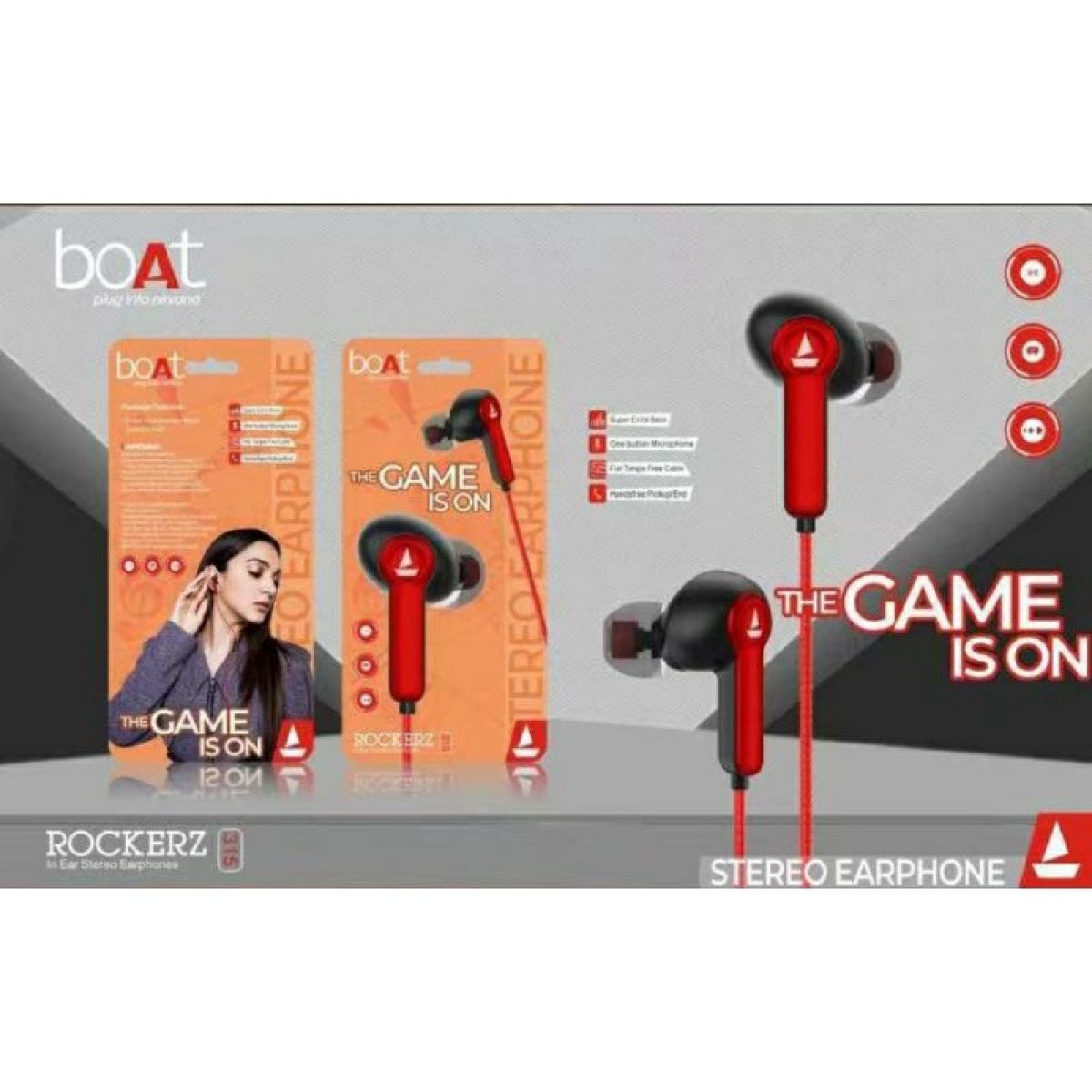 Boat stereo earphones sale