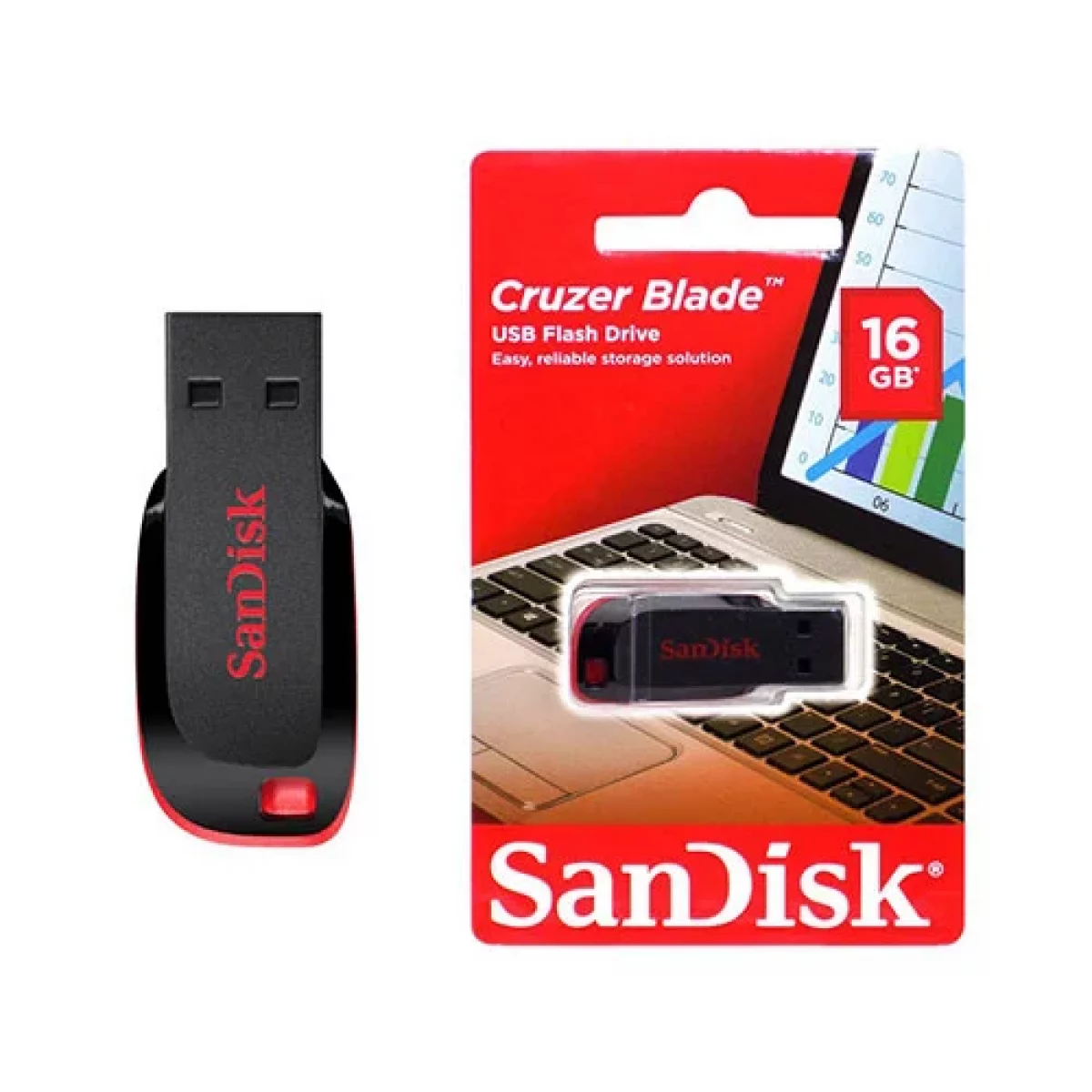 Best SanDisk Pendrive | SanDisk Cruzer Blade 16GB Pen Drive