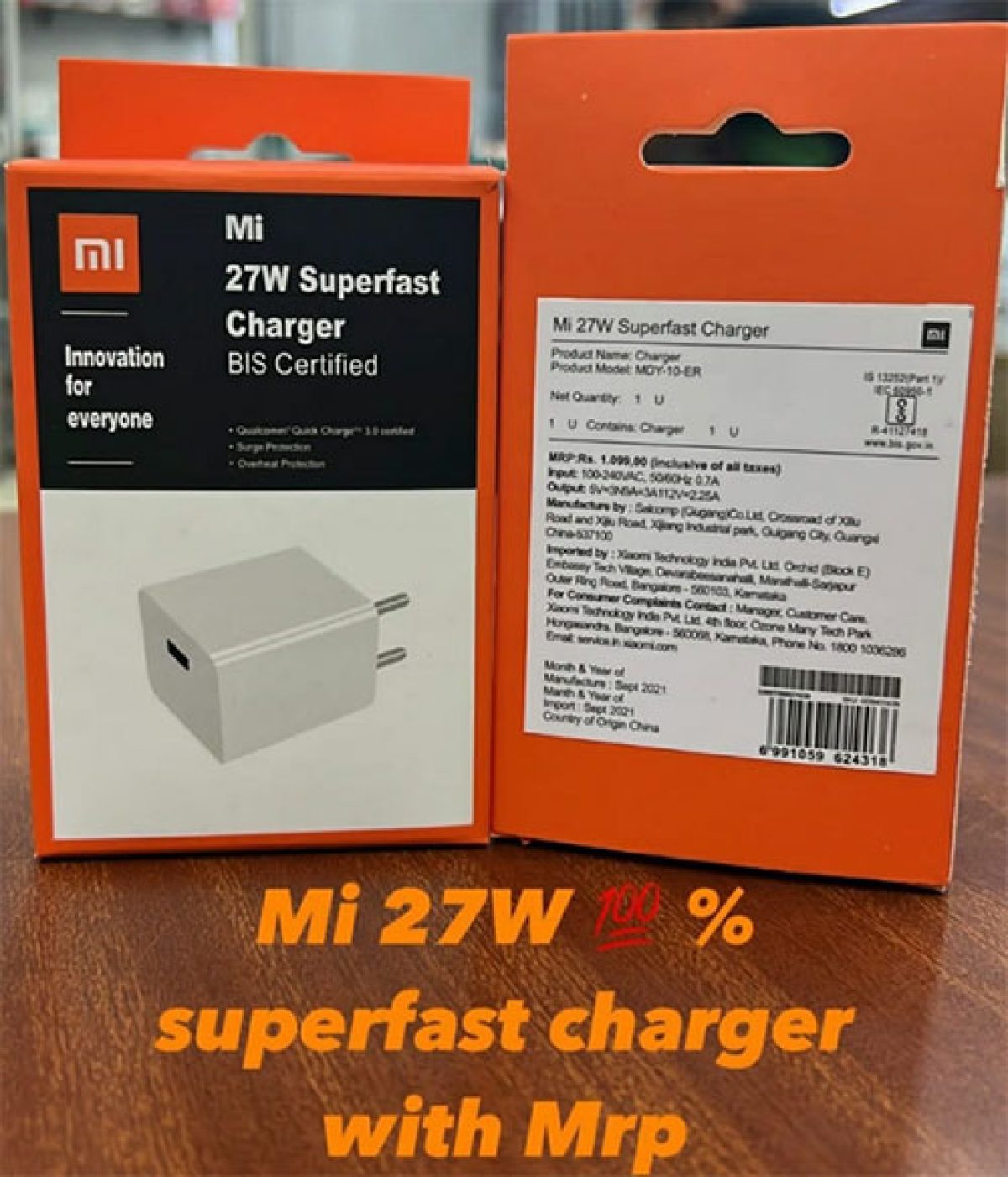 Best Mi 27w Superfast Charger | Cell To Phone