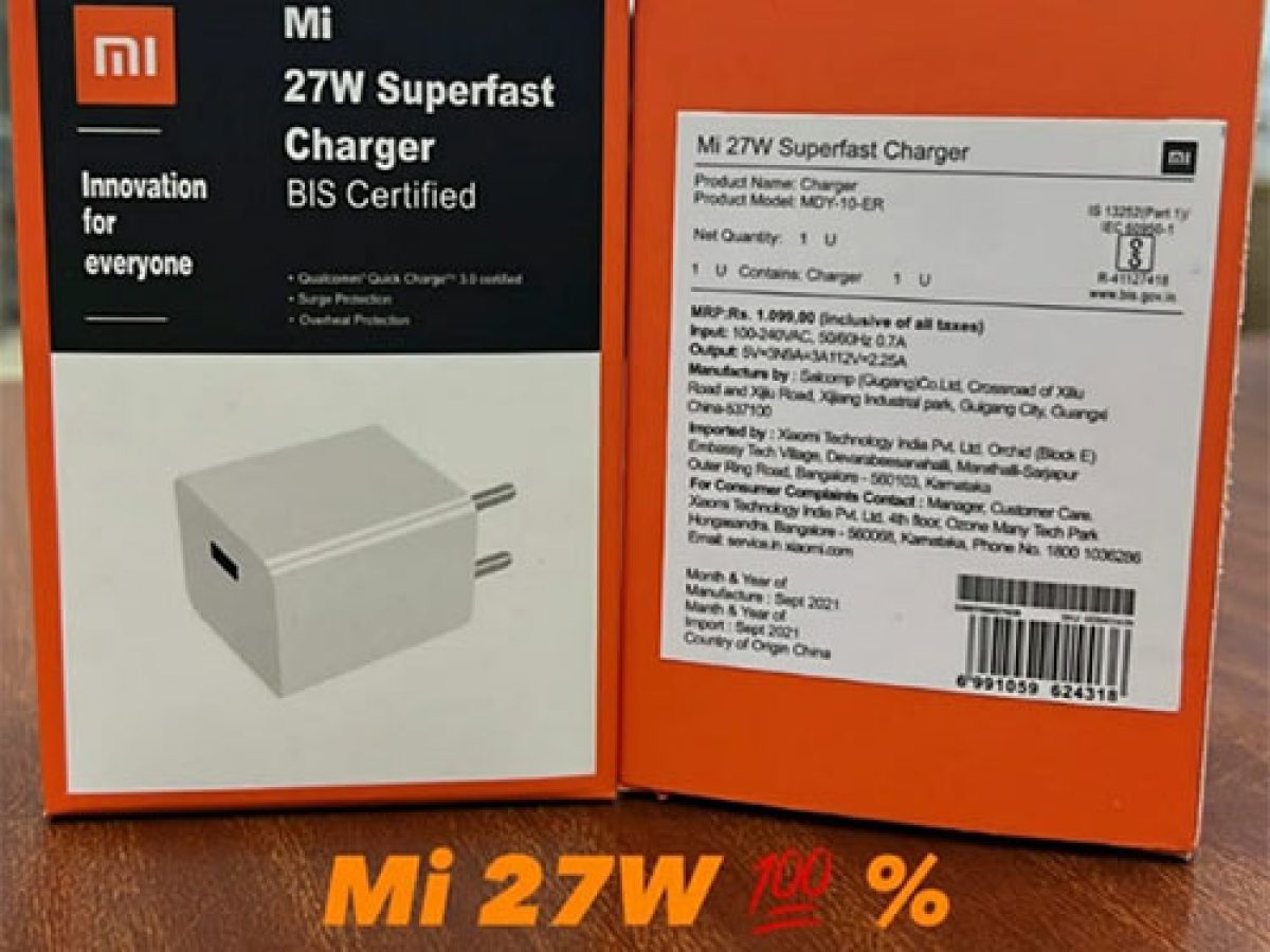 Best Mi 27w Superfast Charger | Cell To Phone