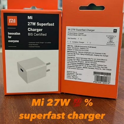 Mi 27w Superfast Charger