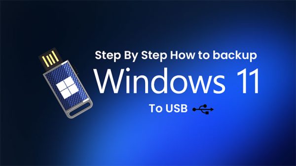 Step By Step How To Backup Windows 11 To USB | Cell To Phone