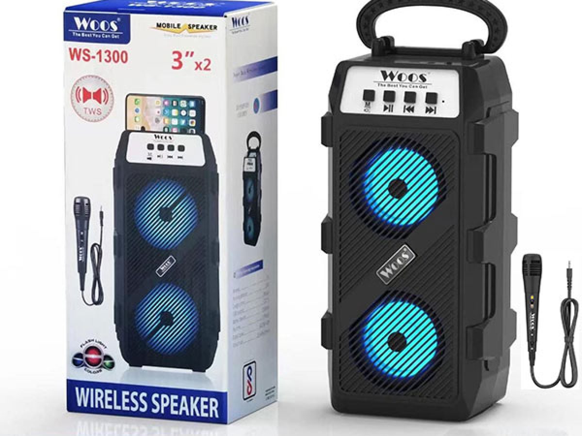 Woos 3D Stereo Wireless Speaker Ws1300 Best Price Cell To Phone