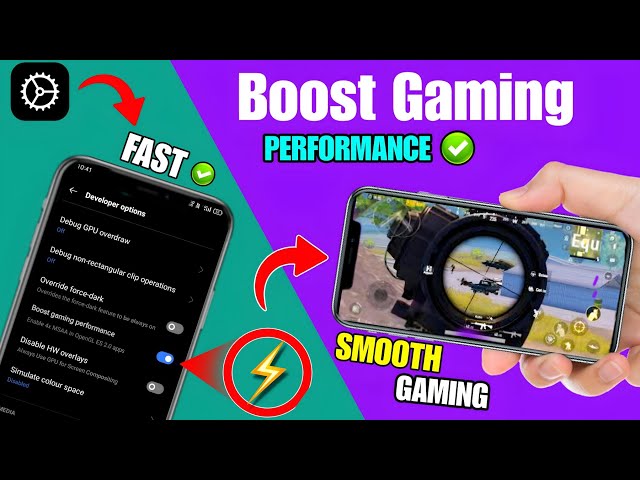 Boost Mobile Gaming Performance