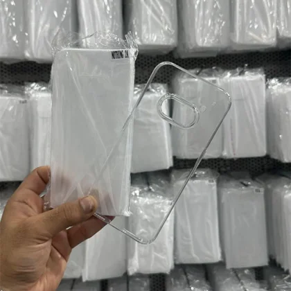 Crystal Clear Transparent Mobile Back Cover