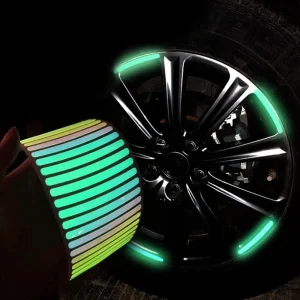 3D Reflective Stickers for Rim