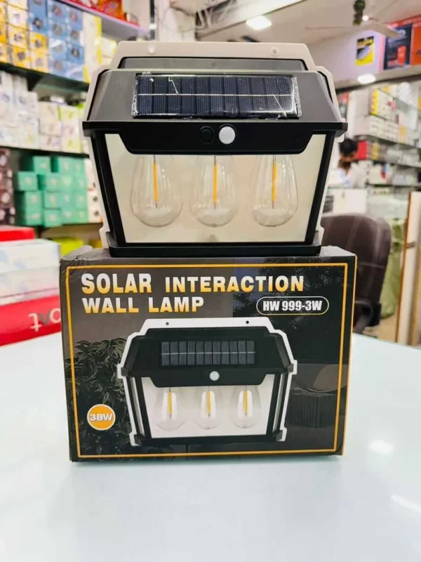 Solar Interaction Wall Lamp