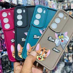 Tom and Jerry 3D Cartoon Soft Silicone Case