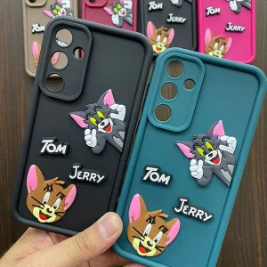 Cartoon Design Soft Silicone Back Case Cover