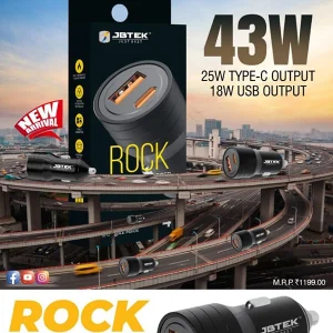 Jbtek 43w Car Charger