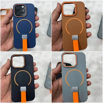 Anti Shock Magsafe Case with Holding Strap