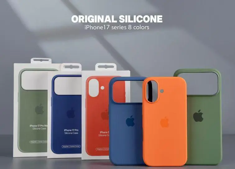 Premium Silicone Cover for iPhone 17 Series