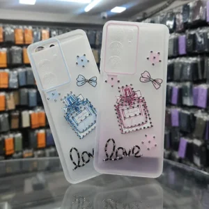 Luxury Perfume Diamond Designer Mobile Back Cover