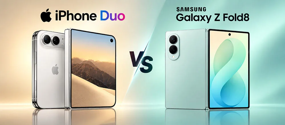 iPhone Duo vs Galaxy Z Fold8